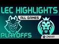 G2 vs MAD Highlights All Games Playoffs Round1 LEC Spring 2020 G2 Esports vs MAD Lions LEC Highlight