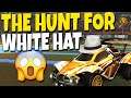 HELP ME GET WHITE HAT ON ROCKET LEAGUE SHOWCASE,SELLING AND WANTED ITEMS