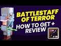 How to Get Battlestaff Of Terror in Minecraft Dungeons? | Unique Weapon Gameplay & Opinion