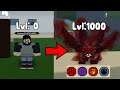 I Reached Max Level 1000 In Shinobi Life 2 Roblox! Noob To Master