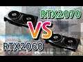 RTX2070 vs RTX 2060 (1920 x 1080) frame rate Test 8 Games with I5 9400F