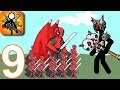 IDLE STICKMAN - Walkthrough Gameplay Part 9 - LEVELS 151-175 (iOS Android)