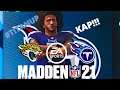 Madden NFL 21 Gameplay- Colin Kaepernick! Jacksonville Jaguars vs. Tennessee Titans (Xbox One X)
