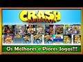 Melhores e Piores Jogos do Crash Bandicoot!!!