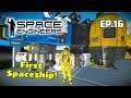 My First SPACESHIP! | Space Engineers | EP16
