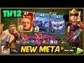 NEW STRATEGY!! TH12 New Meta Attack 2020 | 7 Yeti + 7 Super giant  3 Star TH12 Army clash of clan