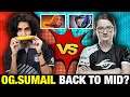 OG.Sumail vs Secret.Matumbaman - Back to play Mid for team OG?