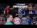 [PS4] PES 2020 UEFA Champions League Final (FC Bayern Munich vs Paris Saint-Germain Gameplay)