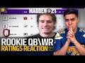 Rookie QB, WR Ratings - My Reaction | Madden 21
