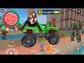 Rope Hero: Vice Town (Rope Hero Lifts up Monster Truck) Rope Hero with Truck - Android Gameplay HD