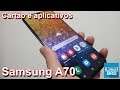 🔘 Samsung Galaxy A70 - Cartão e aplicativos