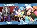 Smash Ultimate Tournament - Croak (Pokemon Trainer) Vs. DarkBlues (Wolf) SSBU Xeno 167 Pools