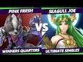 Smash Ultimate Tournament - Pink Fresh (Wolf) Vs. Seagull Joe (Palutena) S@X 338 SSBU W. Quarters