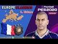 Z. ZIDANE (Europe Classics) How to create in PES 2020