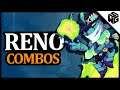 Awesome Reno Combos/Strings Blasters + Orb - Brawlhalla Ranked Reno 1v1