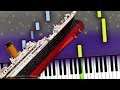 Celine Dion - My Heart Will Go On (OST Titanic Movie Soundtrack) Piano Tutorial (Sheet Music + midi)