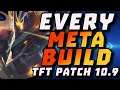 EVERY META BUILD FOR TFT PATCH 10.9 + Patch Note Rundown | TFT Update 10.9 Build Tier List