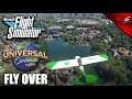 Flying Over Universal Orlando - Microsoft Flight Simulator Xbox Series X - Red Bandana Gaming