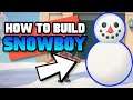 How to BUILD a SNOWMAN in Animal Crossing - Build a PERFECT Snowboy