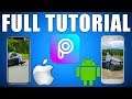 HOW TO Make PHOTOS Look Better on ANDROID & IPHONE (Make Photos Look Professional) PICSART TUTORIAL