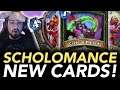 Kel'Thuzad Is NUTS & MOR Powerful Dual Class Cards! | Scholomance Review #1 | Hearthstone