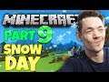 Minecraft PS4 Survival: Part 9 [Survival Series: SNOW DAY] Let's Play PS4 Edition