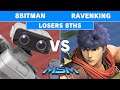 MSM Online 21 - 8bitman (R.O.B) Vs. RavenKing (Ike) Losers 8ths - Smash Ultimate