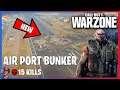 NEW AIR PORT BUNKER IN WARZONE!! MY FRIST WIN OF COLD WAR SEASON 1