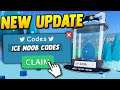 *NEW* ICE KINGDOM UPDATE & NOOB CODES IN UNBOXING SIMULATOR!
