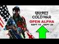 Open Alpha This Weekend! - Call Of Duty Black Ops Cold War