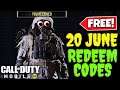 *TODAY* CALL OF DUTY MOBILE REDEEM CODES 2021 - CODM CODES - CALL OF DUTY CODES 2021 (20 JUNE CODES)