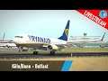 X-Plane 11 | Köln/Bonn - Belfast (EDDK - EGAA) | Boeing 737-800 | Ryanair | FSCloud