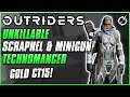 BEST NEW SCRAPNEL TECHNO BUILD FOR CT15 GOLD | Technomancer Scrapnel & Minigun Build | Endgame Guide