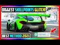 Biggest Forza Horizon 4 SKILLPOINTS GLITCH! How to get Skill Perks Fast in Forza (WORKING 2021!)