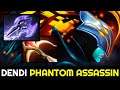 DENDI Trying New Meta Phantom Assassin — Mage Slayer + Daedalus Build 7.28 Dota 2