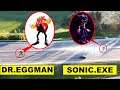 DRONE CATCHES DR.EGGMAN CHASING SONIC.EXE ON THE HIGHWAY! | DR EGGMAN IS AFTER SONIC!!