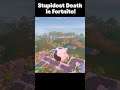 Dumb Ways to Die - Fortnite Edition | My Stupidest Death in Fortnite #Shorts