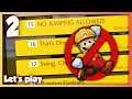 FÅR INTE HOPPA!! #2 | Let's play Super Mario Maker 2!