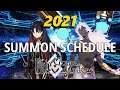 Fate/Grand Order 2021 English Summon Schedule!