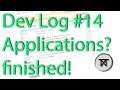 Finished the applications system! - Dev Log #14