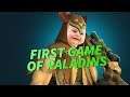 First game of Paladins (not vs bots)