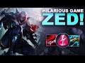 HILARIOUS GAME ON ZED! - League & Chill | League of Legends