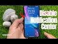 How to Disable Notification Center on iPhone Lock Screen | Techno Window