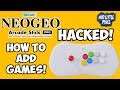 How To Hack & Add Games To The SNK Neo Geo Arcade Stick Pro!