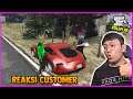 Inilah Reaksi Customer Naik Ojek Mobil Sport! - GTA V Roleplay Indonesia