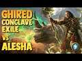 Jolt - Commander - Ghired, Conclave Exile vs Alesha, Who Smiles at Death