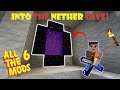 Journey to The Nether! - All The Mods 6 Playthrough #16