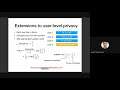 Learning discrete distributions: User vs item-level privacy