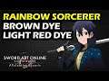 Light Red Dye & Brown Dye Location | The Rainbow Sorcerer:Prismatic Finale | SAO Alicization Lycoris