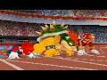Mario & Sonic at the Olympic Games (DS) - All Characters 100m Gameplay